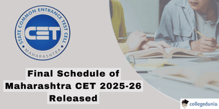 Final Schedule of Maharashtra CET 2025-26 Released, Check Dates Here